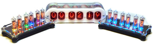 Nixie Clock Marcel Blue Cyan LED